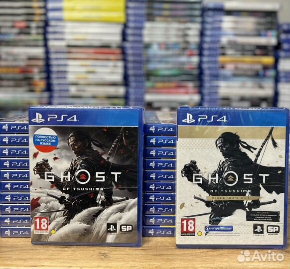 Призрак цусимы ps4/ Ps5 новый диск