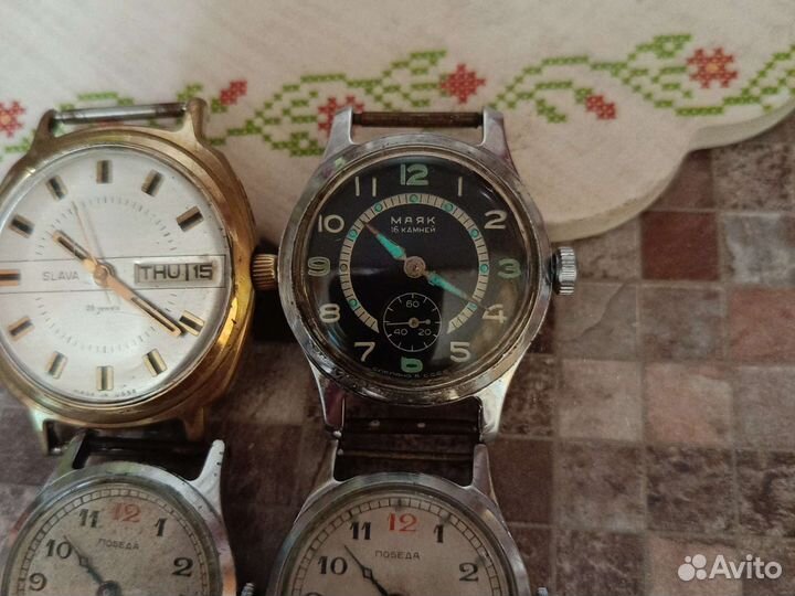 Часы Слава, Победа, Маяк, СССР