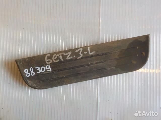 Накладка на порог внутренняя hyundai getz задняя л