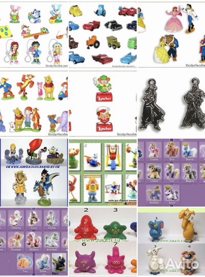 Киндер Ландрин серии и комплекты