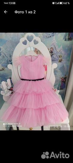 Платье для девочки 116