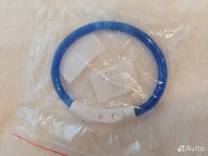 Светящийся ошейник для собак