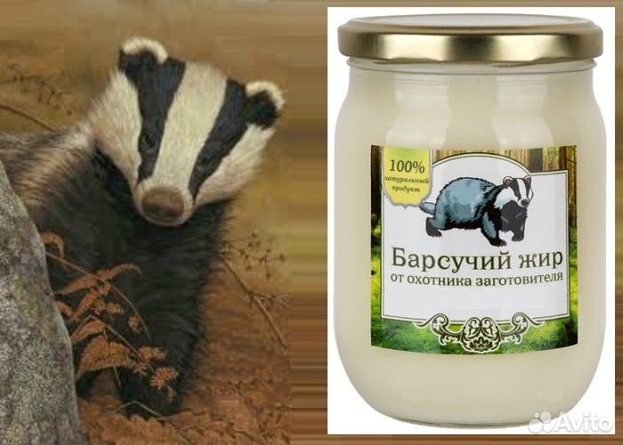Жир барсучий