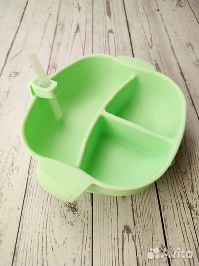 Детская силиконовая посуда (набор)