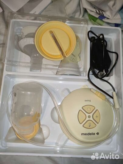 Молокоотсос medela swing flex электрический