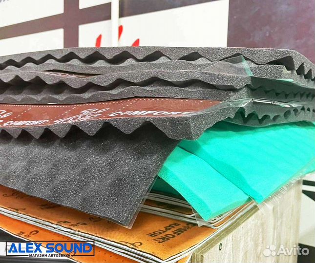 Шумоизоляция и виброизоляция от Comfort mat