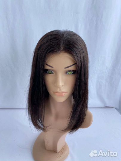 Система волос новая парик Натуральный с шелком США