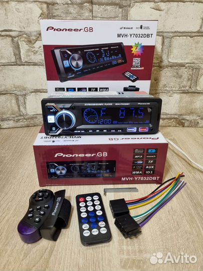 Автомагнитола Pioneer с bluetooth