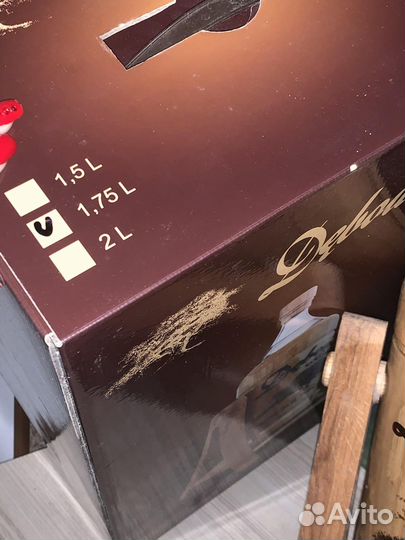 Бутылка стеклянная 1,75л