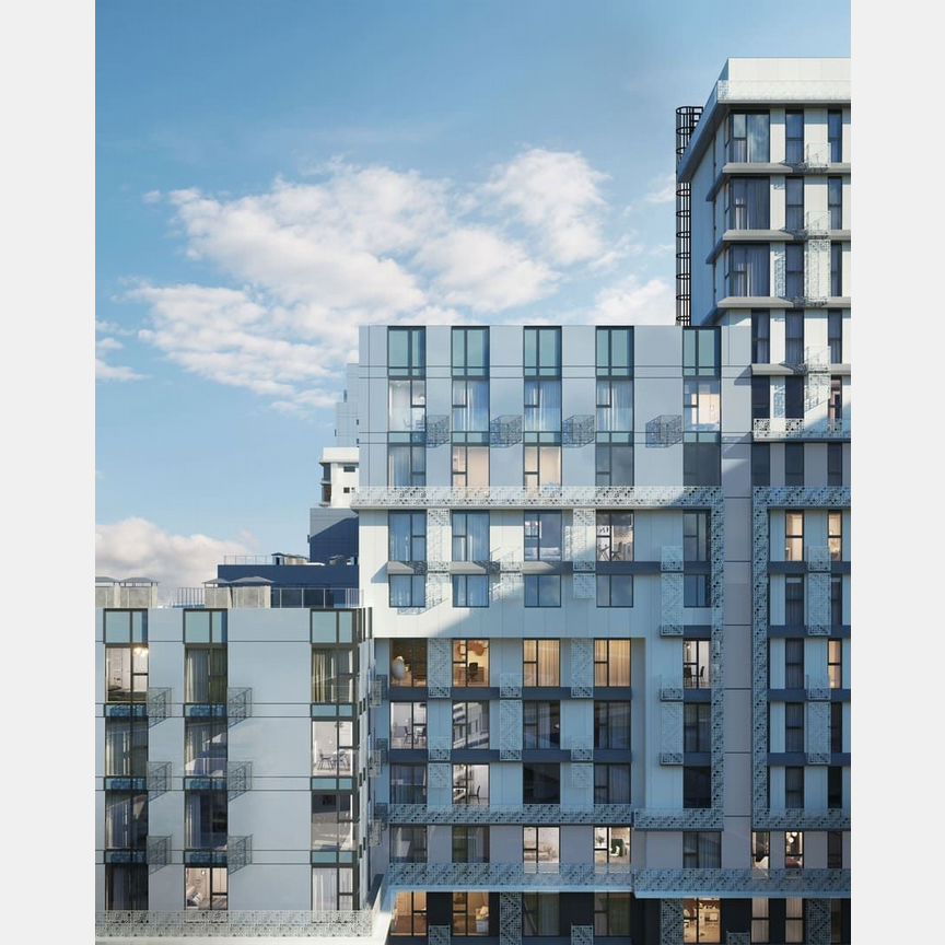 1-к. квартира, 43,1 м², 12/23 эт.