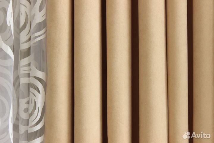 Шторы канвас готовые