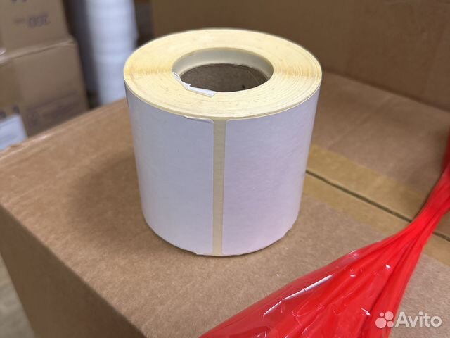 Термотрансферные этикетки плг 75*120- 10 рулонов