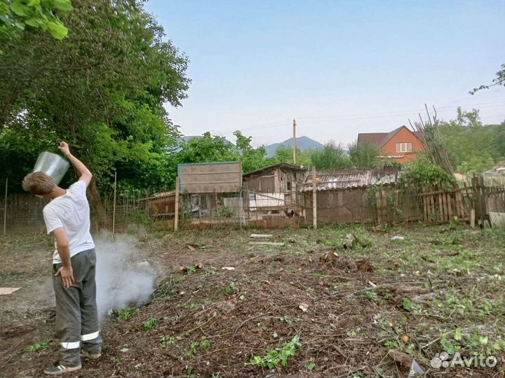 Расчистка участка