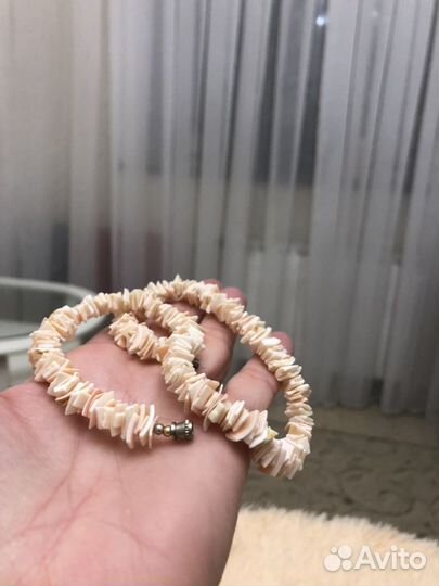 Бусы коралл Маврикий