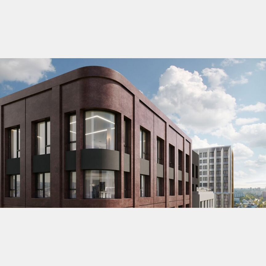 1-к. квартира, 39,5 м², 23/33 эт.