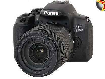 Canon EOS 850D Kit 18-135 IS USM Nano Black