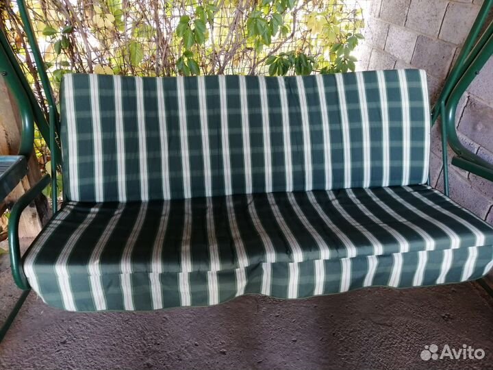 Садовые качели бу