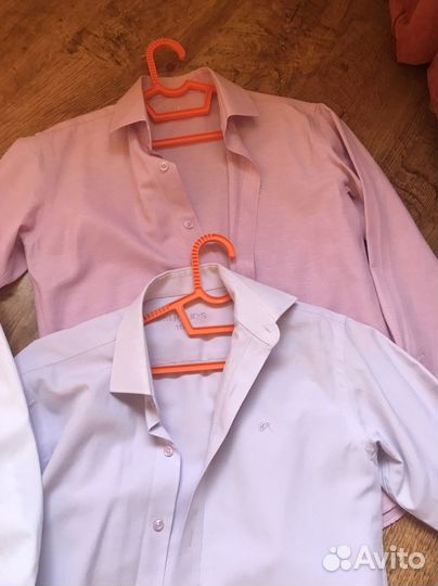 2 рубашки в школу 152 размер Турция