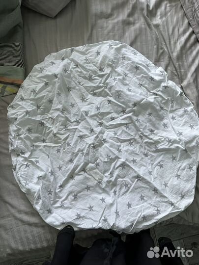 Простыни десткие на круглую кроватку