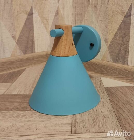 Бра настенное синее