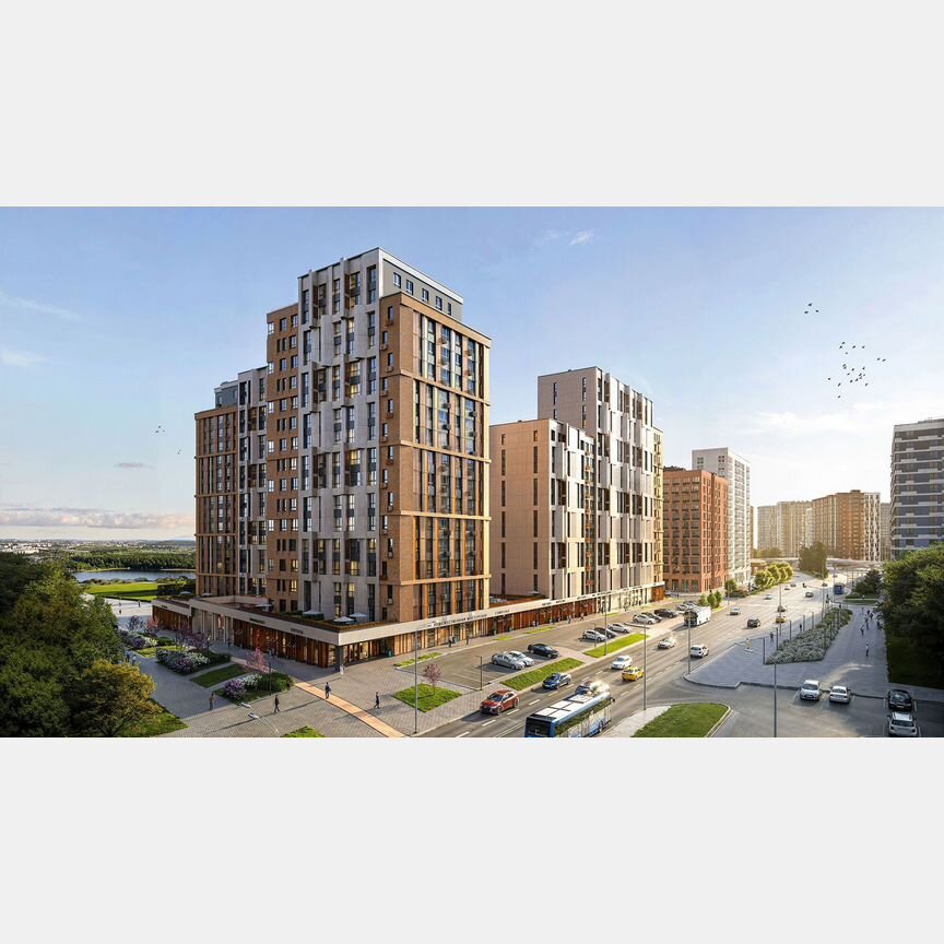 3-к. квартира, 56,4 м², 13/13 эт.