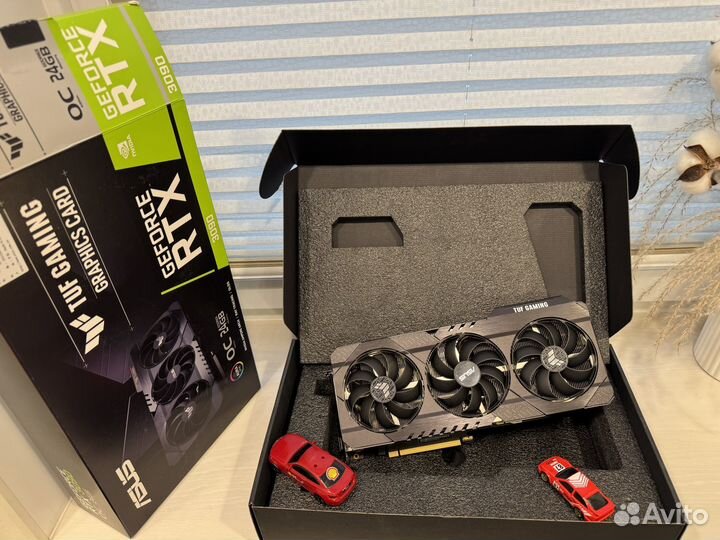 RTX 3090 Asus TUF OC 24gb / обмен, выкуп