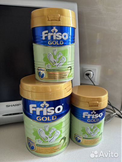 Детское питание смесь friso gold 2