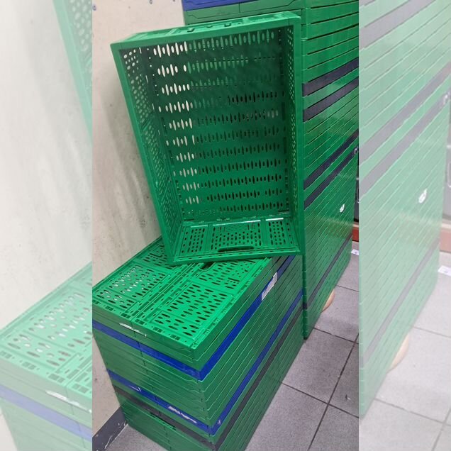 Тара складные пластиковые ящики