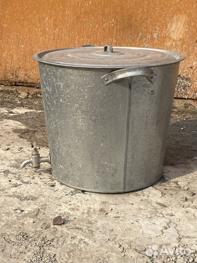 Бак оцинкованный с краном