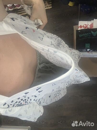 Накидка для кормления хлопок