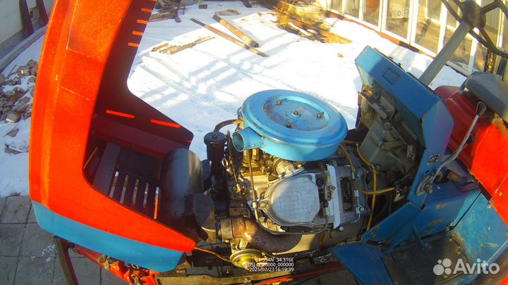 Мини-трактор КМЗ 012 с КУН, 2003