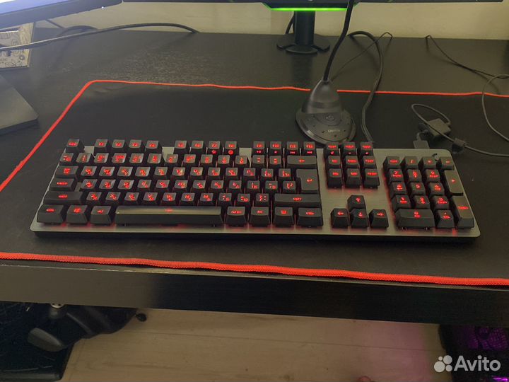 Механическая клавиатура logitech g413 carbon