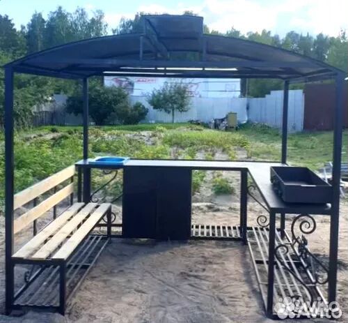 Мангал кованный