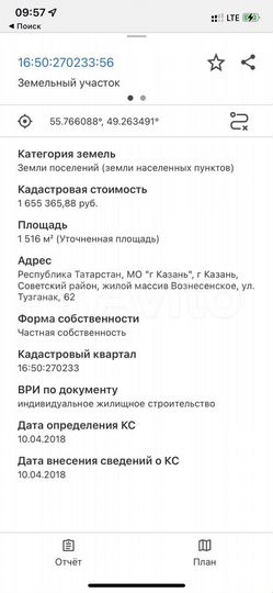 Участок 15,2 сот. (ИЖС)