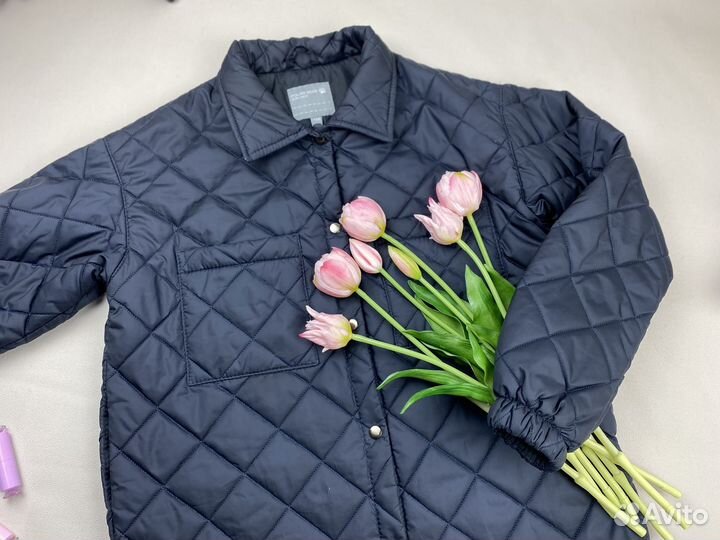 Куртка стеганная на весну для девочки 146
