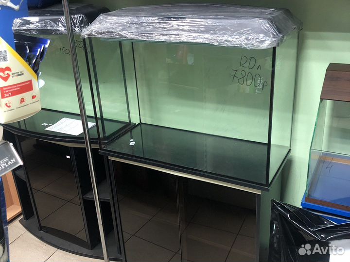 Новый аквариум 120 литров