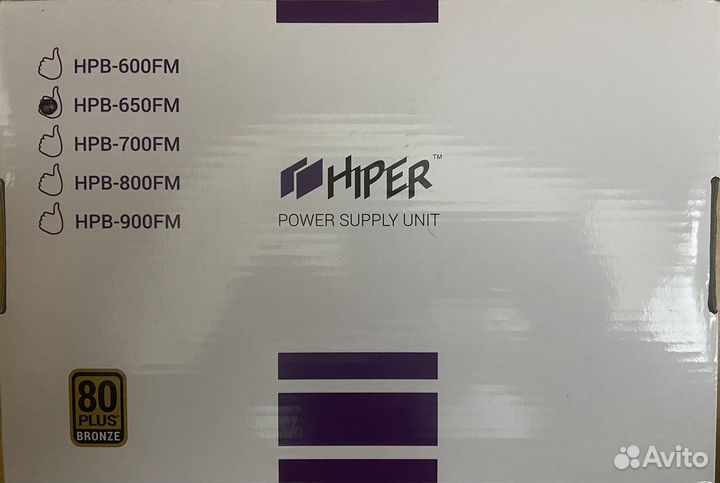 Блок питания Hiper HPB-650FM