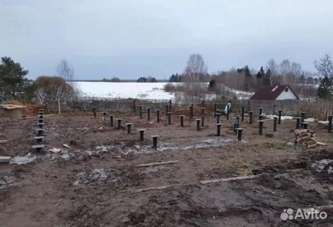 Винтовые сваи под ключ