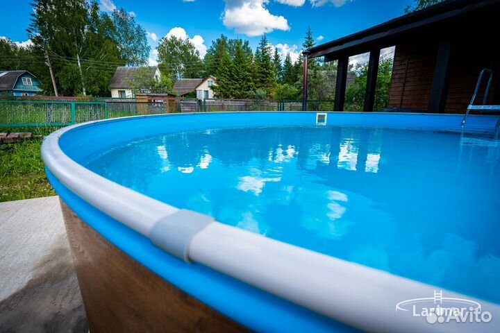 Бассейны каркасные круглые