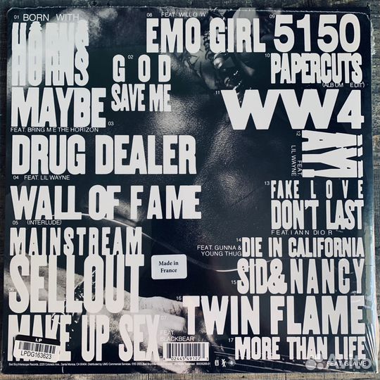 Machine Gun Kelly - Mainstream Sellout Grey LP