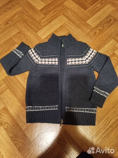 Теплая кофта для мальчика