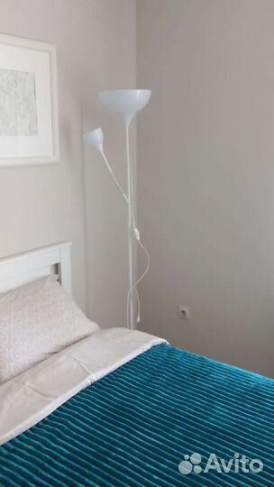 Торшер напольный IKEA чёрный