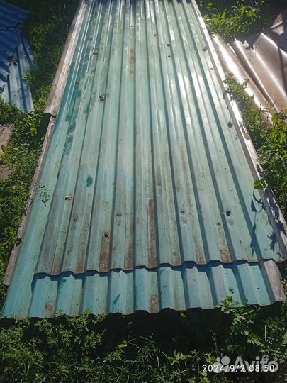 Листы профнастила бу