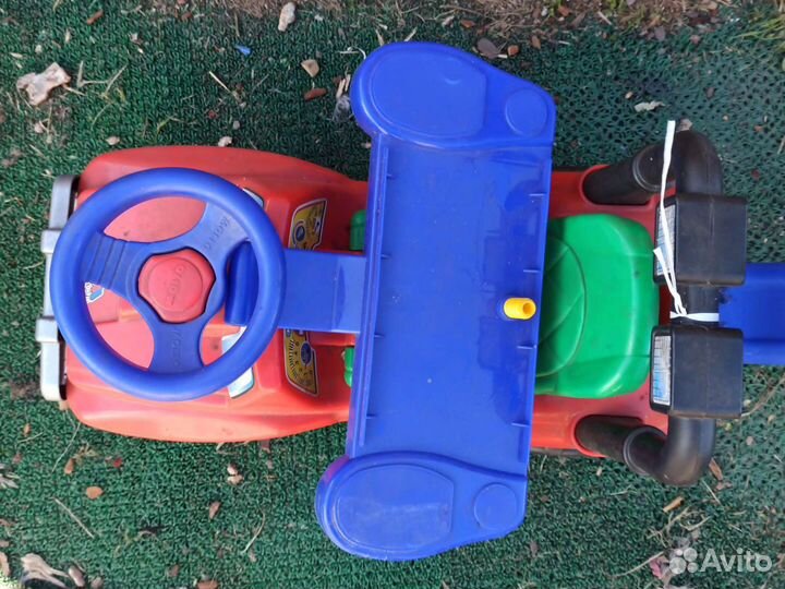 Детская машинка каталка с ручкой бу