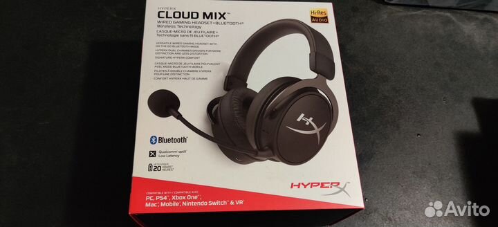 Наушники беспроводные HP HyperX Cloud MIX - Gaming