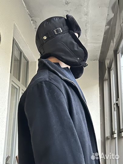 Мужская шапка ушанка зимняя