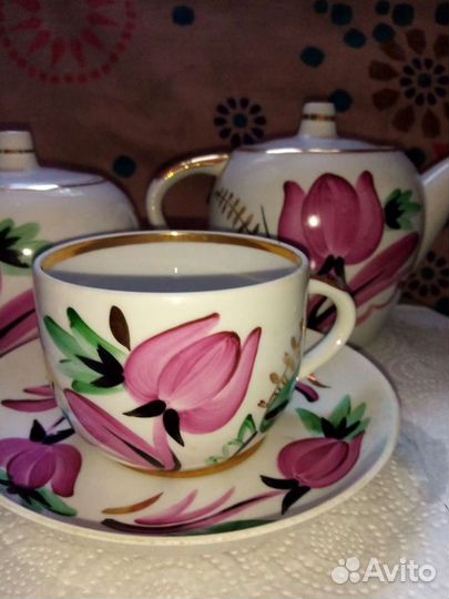 Сервиз чайный СССР дфз