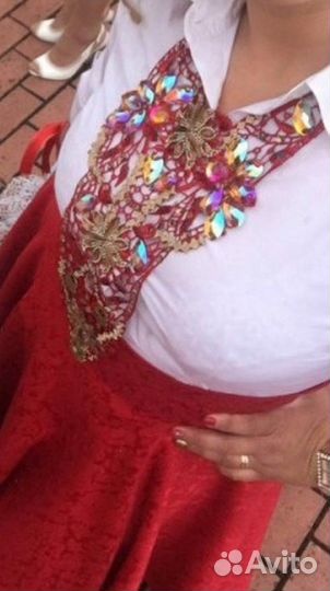 Колье ручной работы