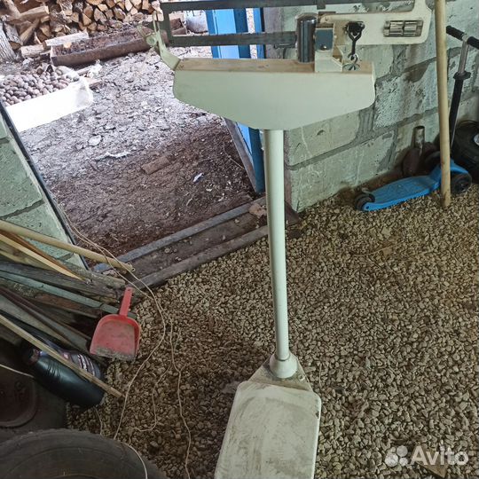 Медицинские механические напольные весы рп-150мг