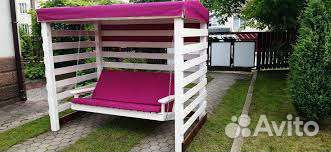 Садовые качели новые